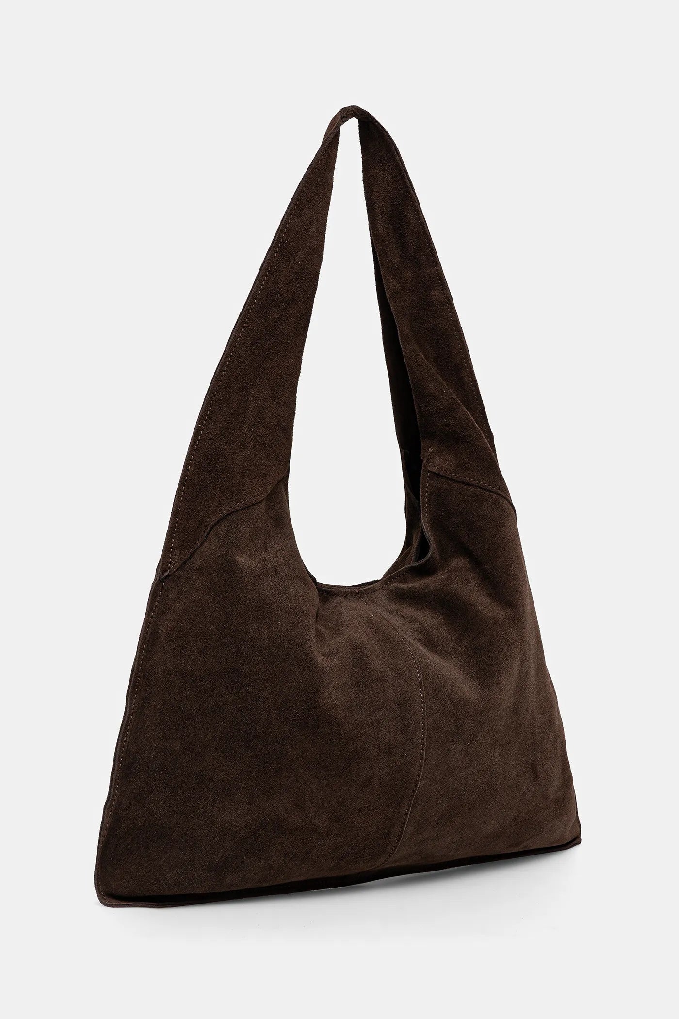 Shopperka z naturalnego włoskiego zamszu