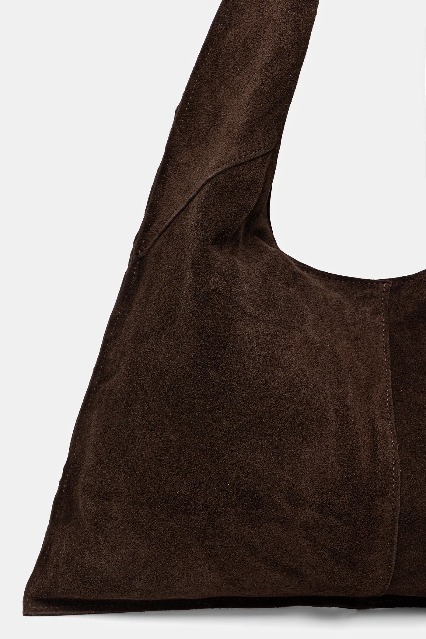 Shopperka z naturalnego włoskiego zamszu